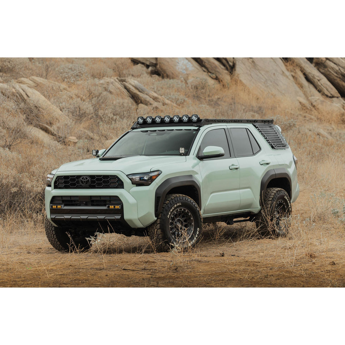 2025-2026 4Runner Exterior Window Molles for DV8 Roof Rack | Driver & Passenger — RRTF3-02EM