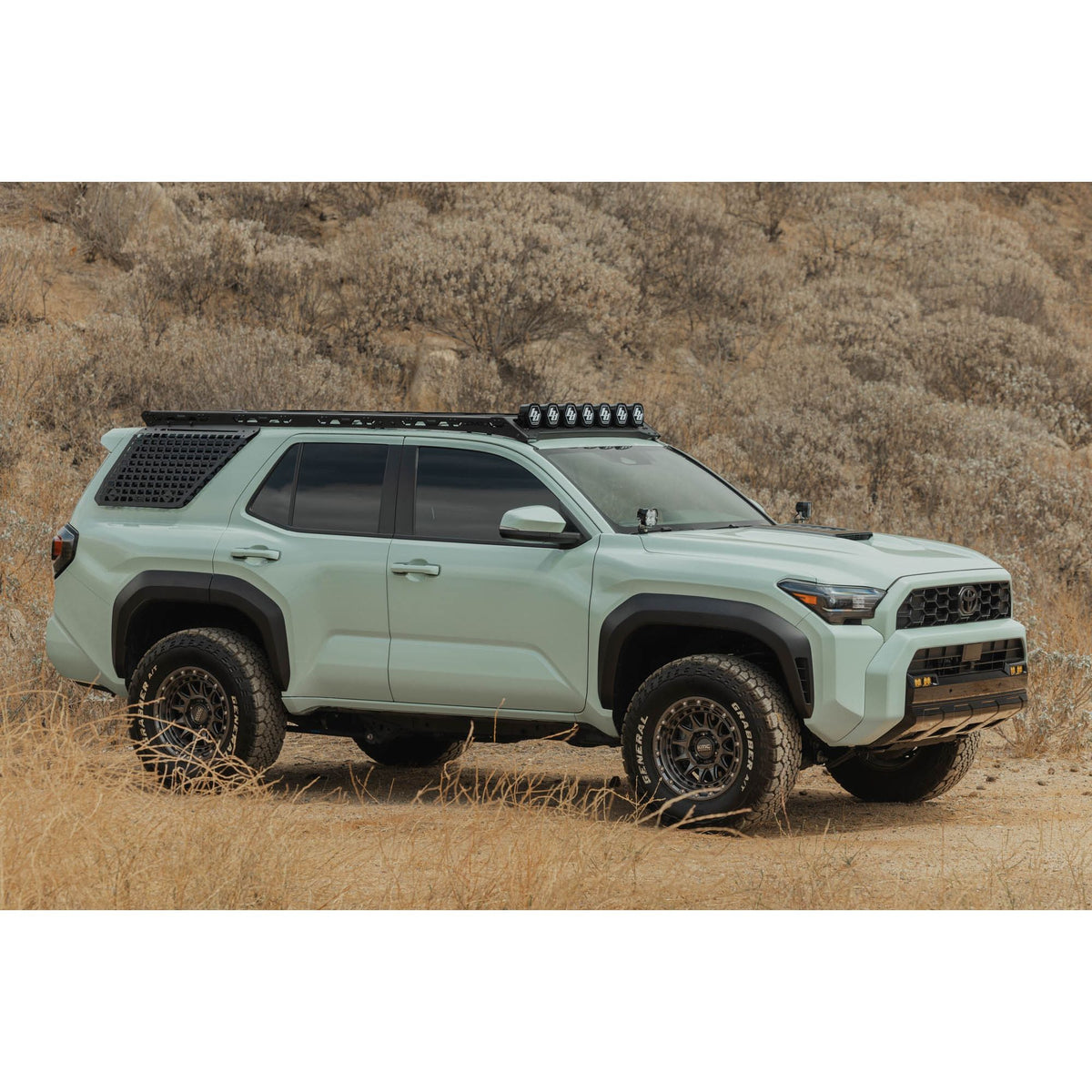 2025-2026 4Runner Exterior Window Molles for DV8 Roof Rack | Driver & Passenger — RRTF3-02EM