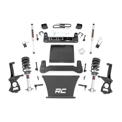 ROUGH COUNTRY 6 Inch Lift Kit | Mono Leaf Rear | M1 Struts/M1 | Chevy Silverado 1500 (25-26) | 111640