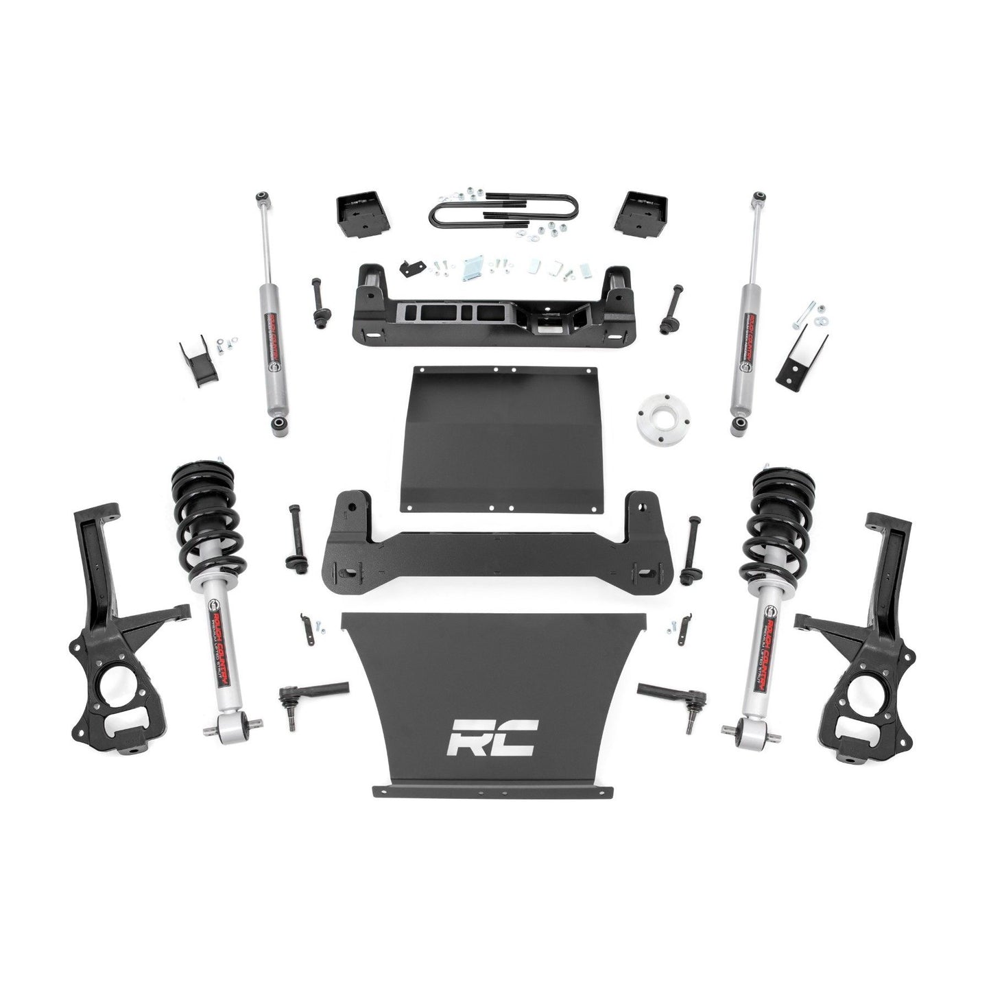 ROUGH COUNTRY | 6 Inch Lift Kit Mono Leaf Rear  N3 Struts  GMC Sierra 1500 2WD (2025-2026) | 111531