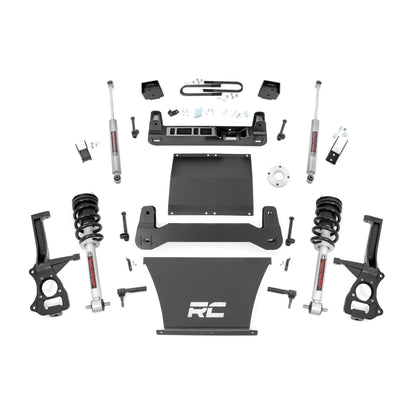 ROUGH COUNTRY 6 Inch Lift Kit | Mono Leaf Rear | N3 Struts | Chevy Silverado 1500 (25-26) | 111631