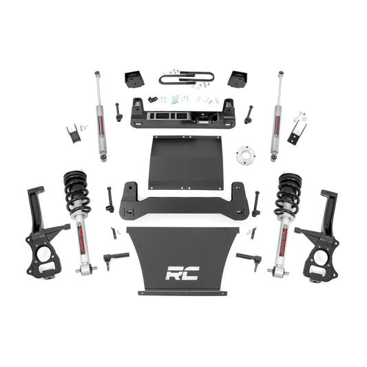 ROUGH COUNTRY 6 Inch Lift Kit | Mono Leaf Rear | N3 Struts | Chevy Silverado 1500 (25-26) | 111631