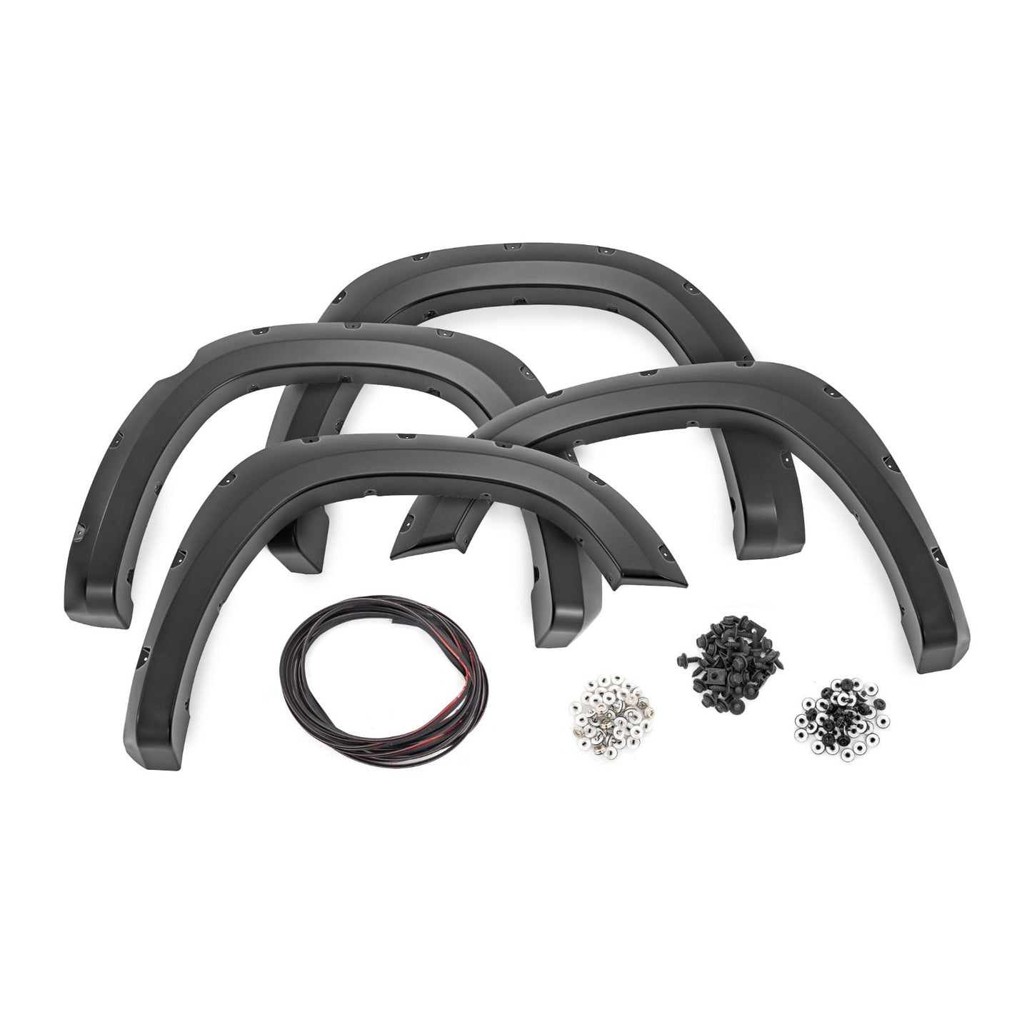 ROUGH COUNTRY | Pocket Fender Flares  PAS Steel Storm  Ram 1500 2WD/4WD (2025-2026) | F-D319205-PAS