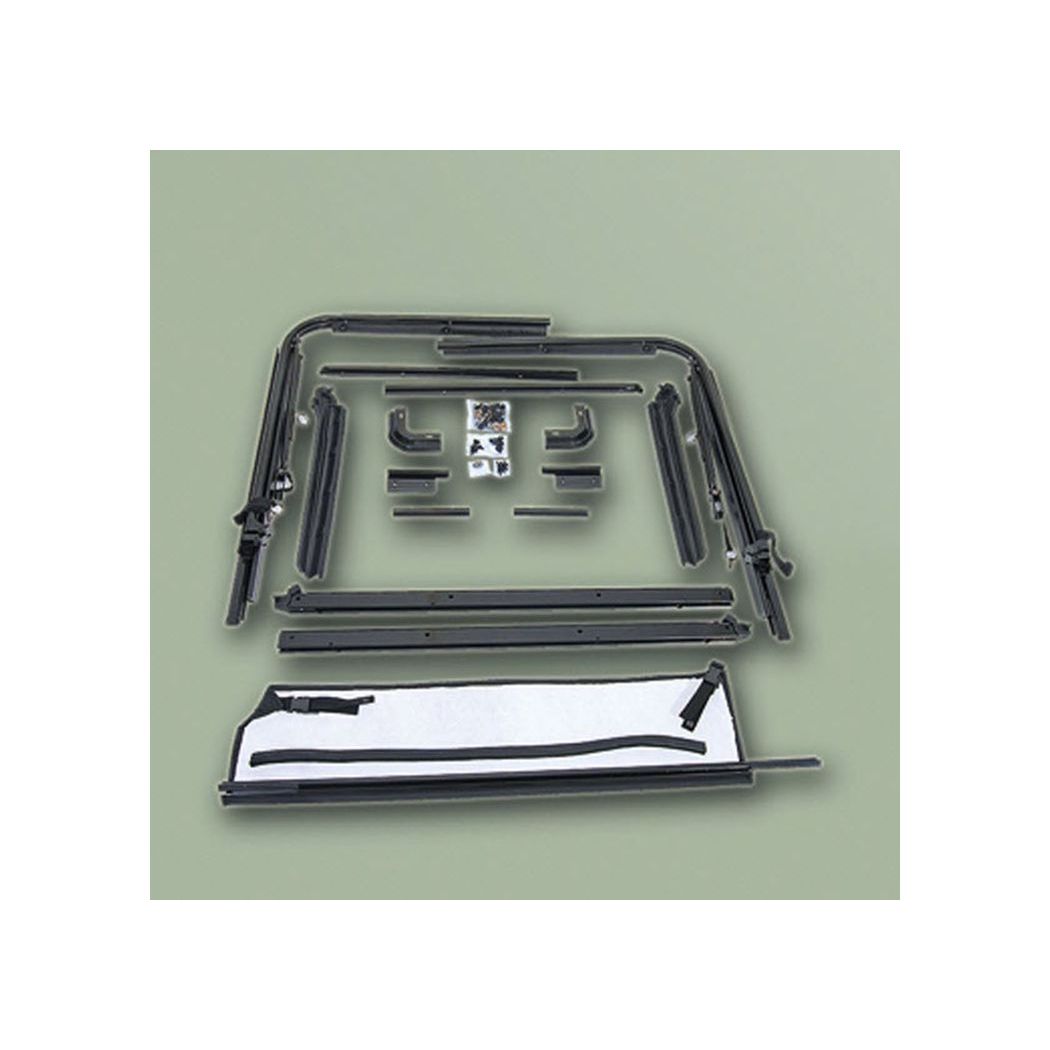 RUGGED RIDGE | 13510.01 | Factory Soft Top Hardware Fits  87-95 Wrangler