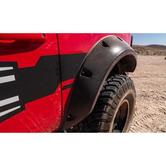 Bushwacker Fender Flares for Black Pocket/Rivet Style Smooth Finish Front Fender Flares For 2021-2023 Ford Bronco 2-DR