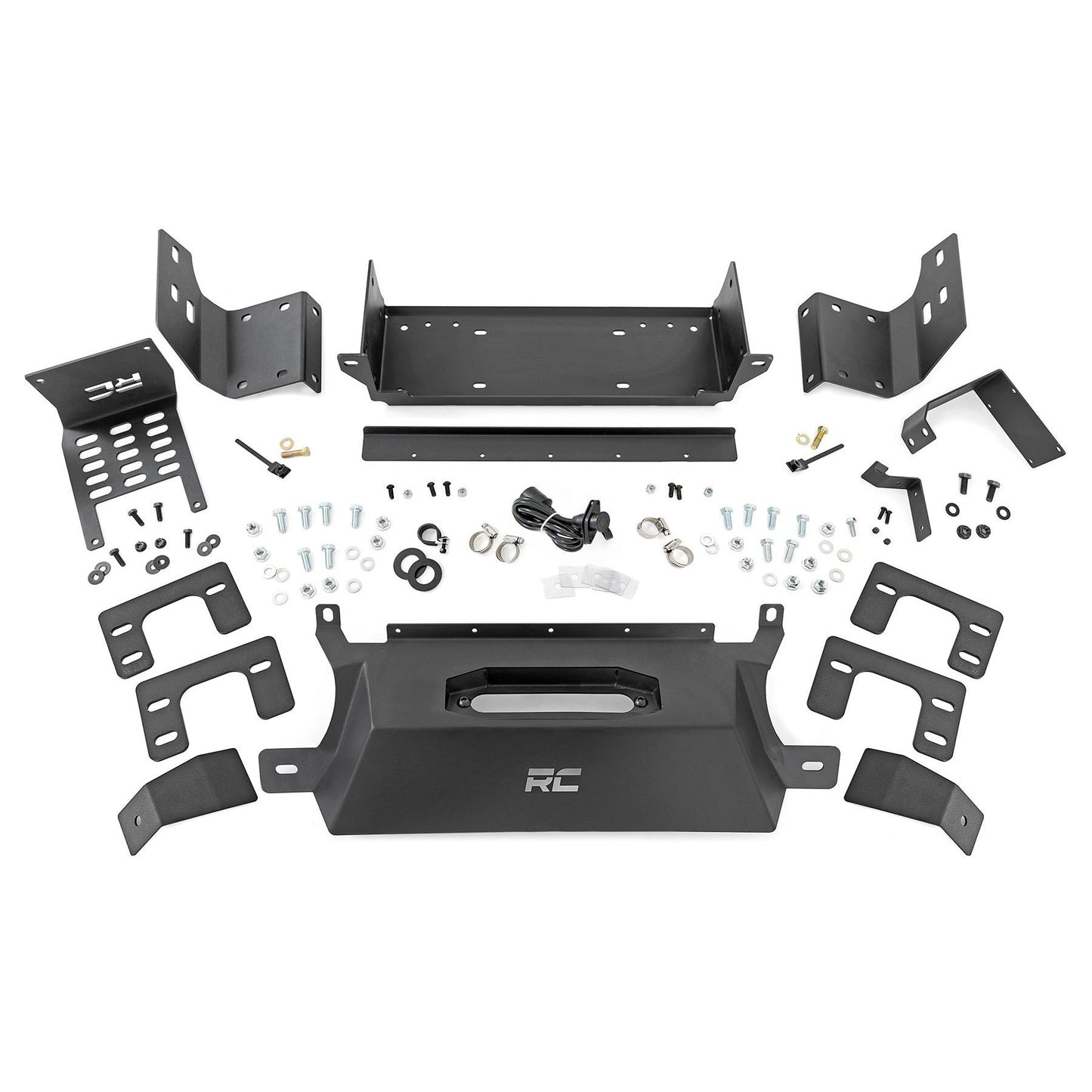 ROUGH COUNTRY Hidden Winch Mount | All Models | Ford Bronco 4WD (2021-2025) | 51065