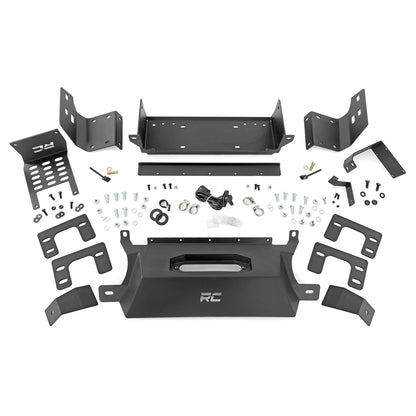 ROUGH COUNTRY Hidden Winch Mount | All Models | Ford Bronco 4WD (2021-2025) | 51065