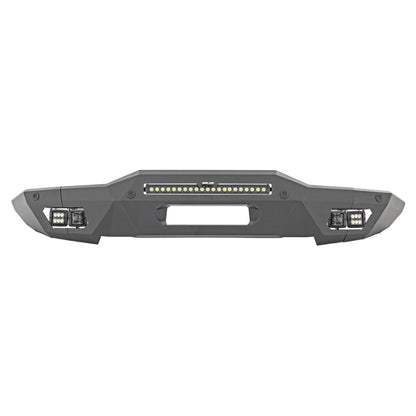 ROUGH COUNTRY Front Bumper | Modular | Full Wings | Flood | Fog | Ford Bronco 4WD (21-25) | 51076