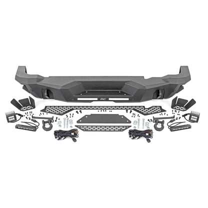 ROUGH COUNTRY Rear Bumper | Black Series LED | Flood | Ford Bronco 4WD (2021-2025) | 51093