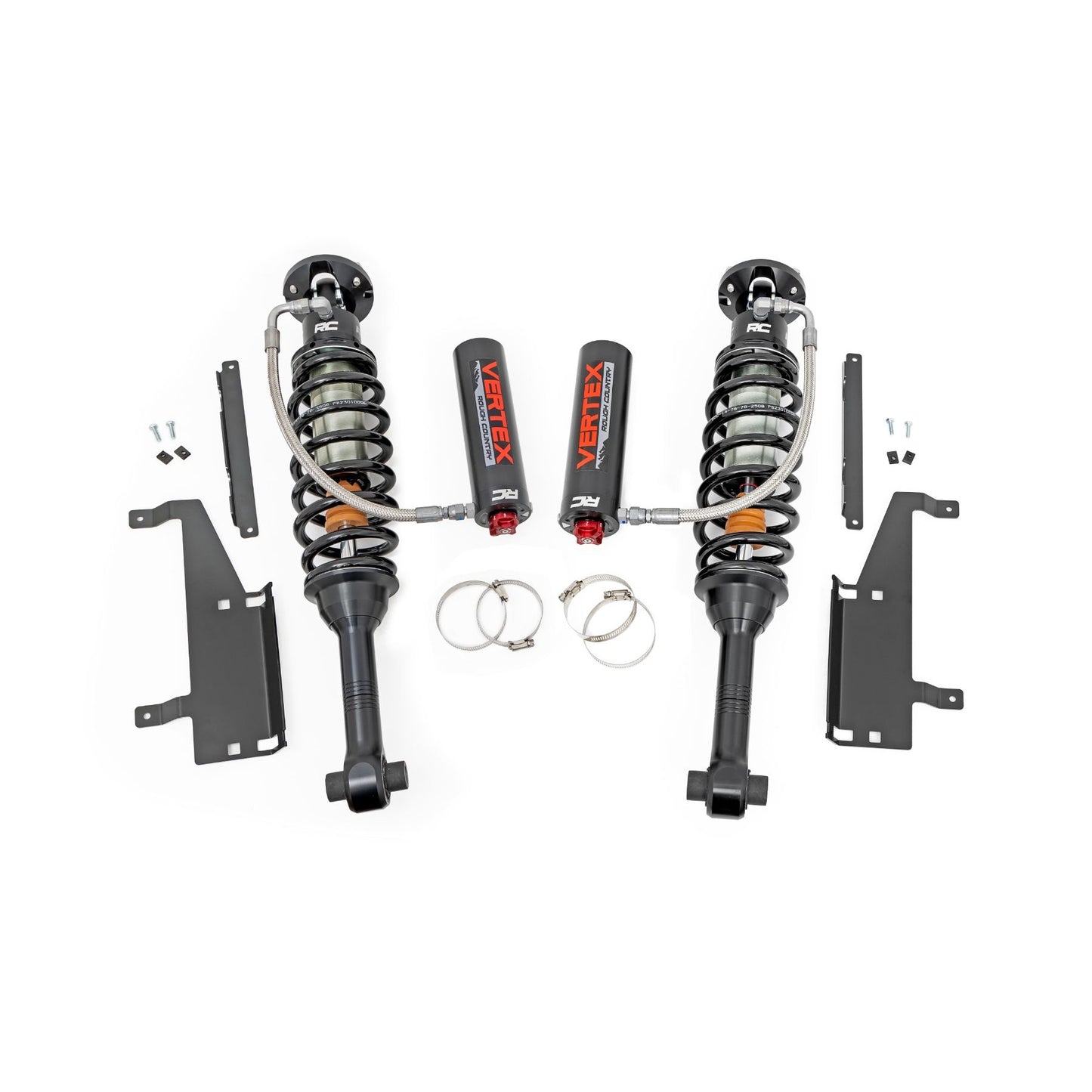 ROUGH COUNTRY Vertex 2.5 Adjustable Coilovers | Rear | 3.5" | Ford Bronco 4WD (2021-2025) | 699044