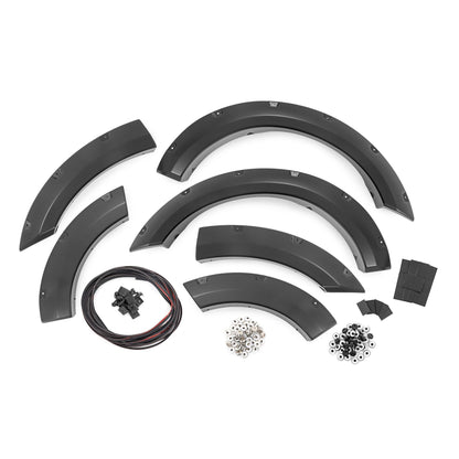 ROUGH COUNTRY Pocket Fender Flares | M7 Carbonized Gray | Ford Bronco Sport 4WD (2021-2025) | F-F11612A-M7