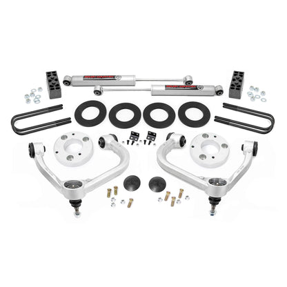 ROUGH COUNTRY | 3 Inch Lift Kit  Forged UCA  Ford F-150 4WD (2021-2026) | 41430