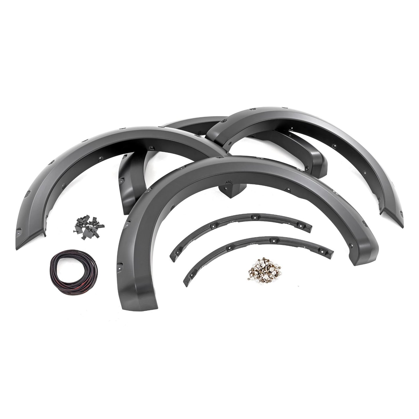 ROUGH COUNTRY | Pocket Fender Flares  E9 Argon Blue  Ford F-150 2WD/4WD (2021-2026) | F-F20911B-E9