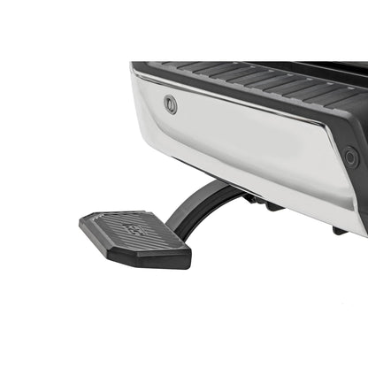 ROUGH COUNTRY Retractable Bed Step | Manual Pull | Ford F-150 (21-25)/F-150 Lightning (22-25)  | PW049807