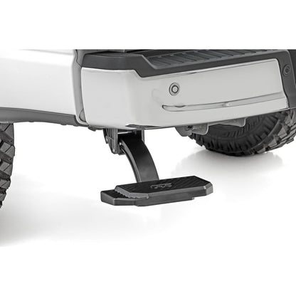 ROUGH COUNTRY Retractable Bed Step | Manual Pull | Ford F-150 (21-25)/F-150 Lightning (22-25)  | PW049807