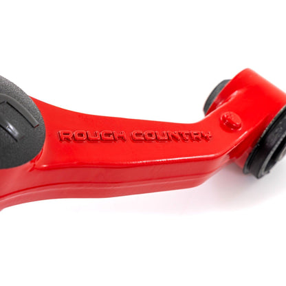 ROUGH COUNTRY Red Forged Upper Control Arms | OE Upgrade | Ford F-150 2WD/4WD (2021-2025) | 51037RED