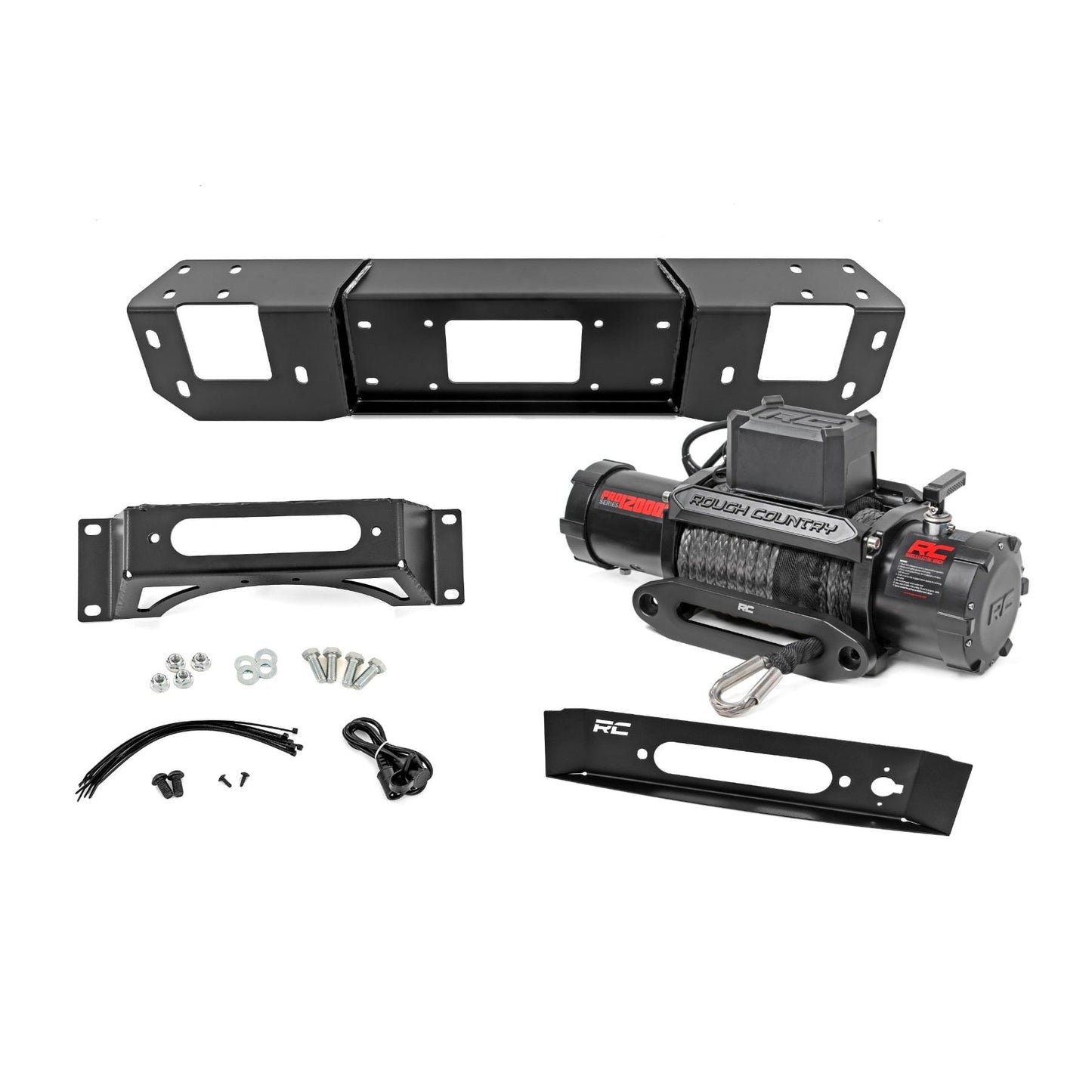 ROUGH COUNTRY | Hidden Winch Mount  PRO12000S  Ford F-150 4WD (2021-2026) | 51163