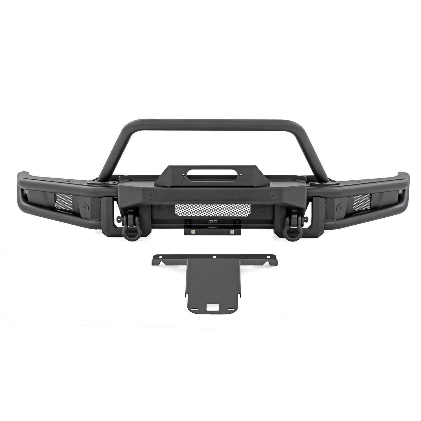 ROUGH COUNTRY Front Bumper | Tubular |Winch Mount | Ford F-150 2WD/4WD (2021-2023) | 51216W