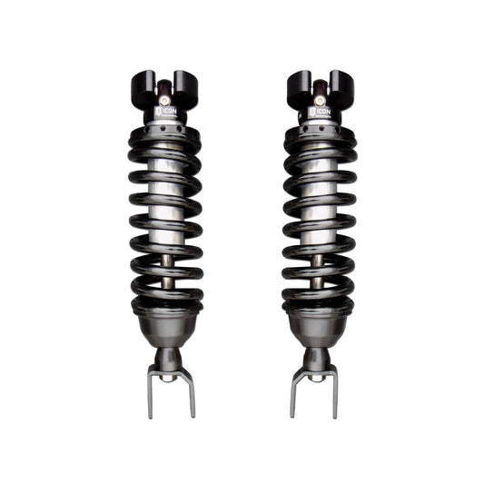 ICON VEHICLE DYNAMICS | 2009-2018 RAM 1500 4WD W/ BDS 4.5 Inch Lift Front V.S. 2.5 Series Coilover Kit Internal Reservoir Icon Vehicle Dynamics | 211001-CB
