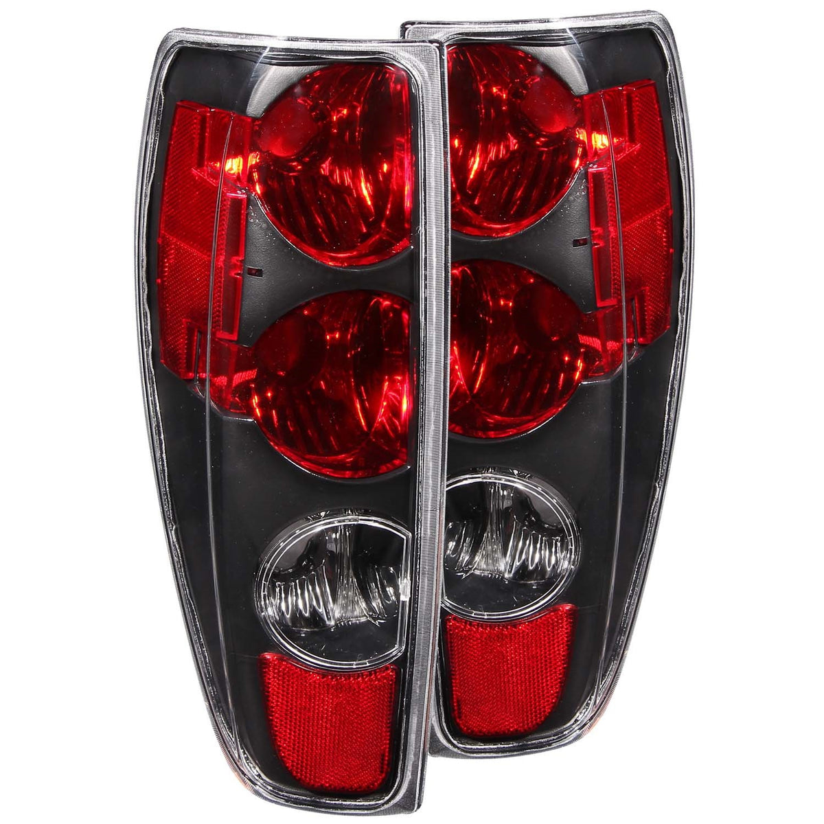 ANZO USA ZUKT_211007 Anzo ZUKT_211007 Tail Light Assembly Clear Lens Black Housing