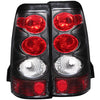 Anzo USA | Tail Light Assembly Clear Lens Black Housing Pair | Fits Silverado 1500 | 211022