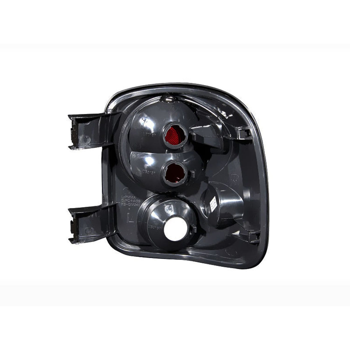 ANZO USA ZUKT_211028 Anzo ZUKT_211028 Tail Light Assembly Clear Lens Black Housing