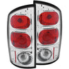 Anzo USA | Tail Light Assembly Clear Lens Chrome Housing Pair | Fits Ram 1500 | 211043