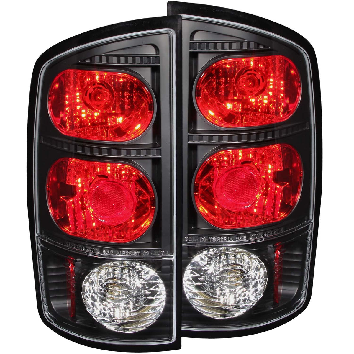 ANZO USA ZUKT_211045 Anzo ZUKT_211045 Tail Light Assembly Clear for Ram 1500 for 211045