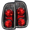 Anzo USA | Tail Light Assembly Clear Lens Black Housing Pair | Fits Tundra | 211126