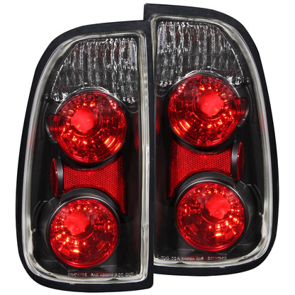 ANZO USA ZUKT_211126 Anzo ZUKT_211126 Tail Light Assembly Clear Lens Black Housing