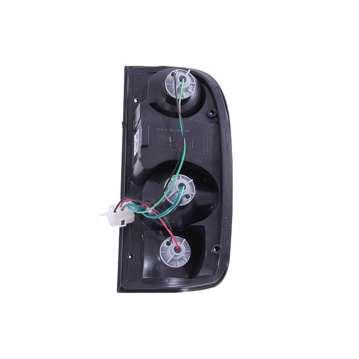 ANZO USA ZUKT_211127 Anzo ZUKT_211127 Tail Light Assembly Clear Lens Chrome Housing