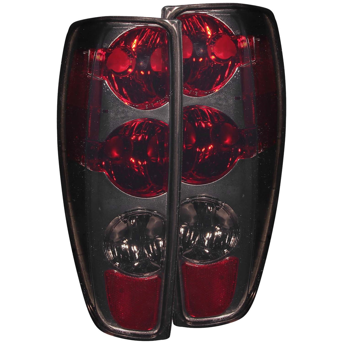 ANZO USA ZUKT_211152 Anzo ZUKT_211152 Tail Light Assembly Red/Smoke Lens Pair for Fits