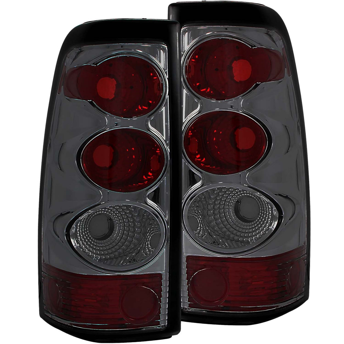 ANZO USA ZUKT_211159 Anzo ZUKT_211159 Tail Light Assembly Smoke Lens Pair for Fits