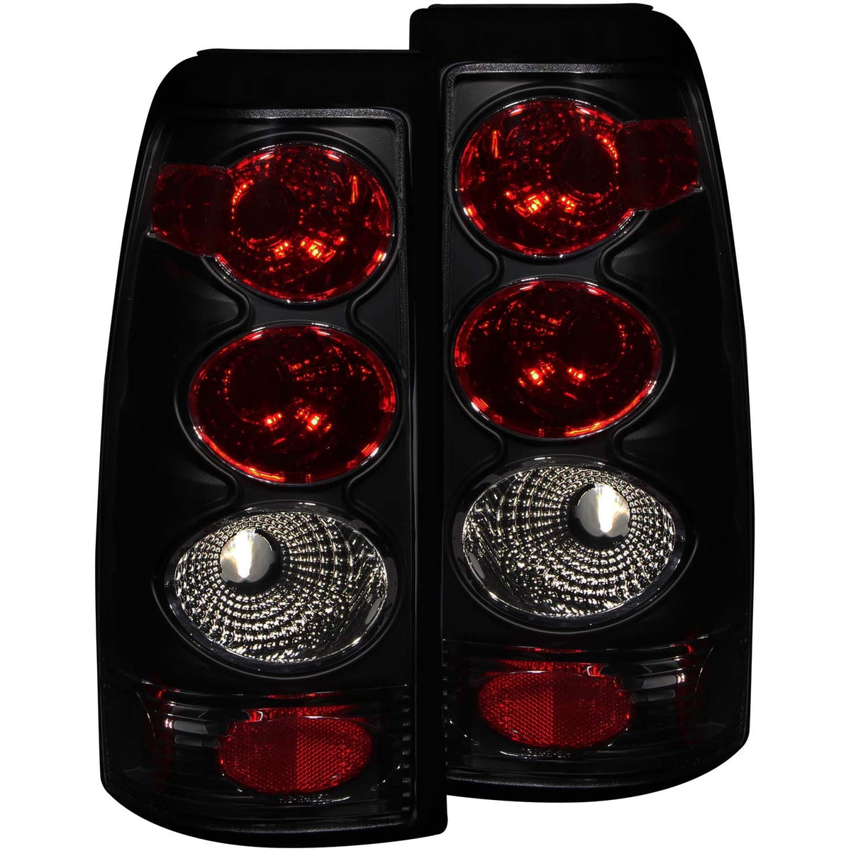 ANZO USA ZUKT_211160 Anzo ZUKT_211160 Tail Light Assembly Dark Smoke Lens Pair for Fits