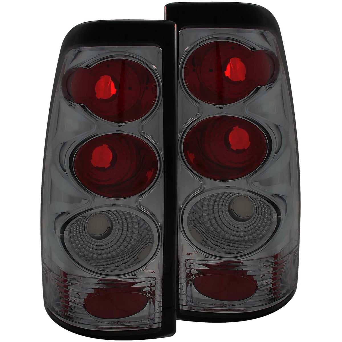 ANZO USA ZUKT_211161 Anzo ZUKT_211161 Tail Light Assembly Smoke Lens Pair for Fits
