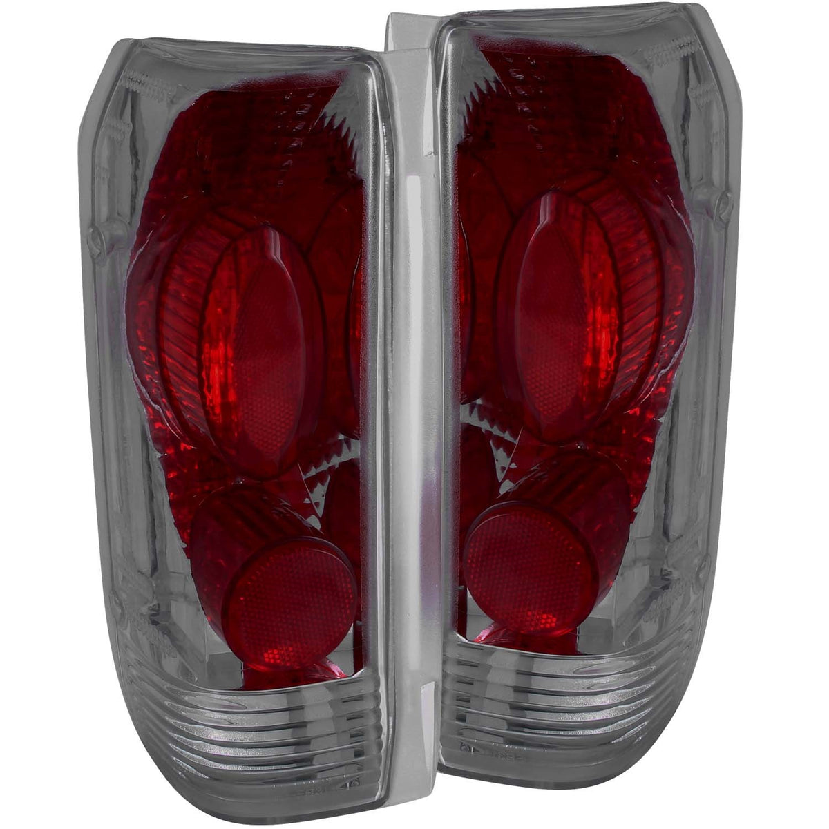 ANZO USA ZUKT_211173 Anzo ZUKT_211173 Tail Light Assembly Smoke Lens Pair for Fits F-150