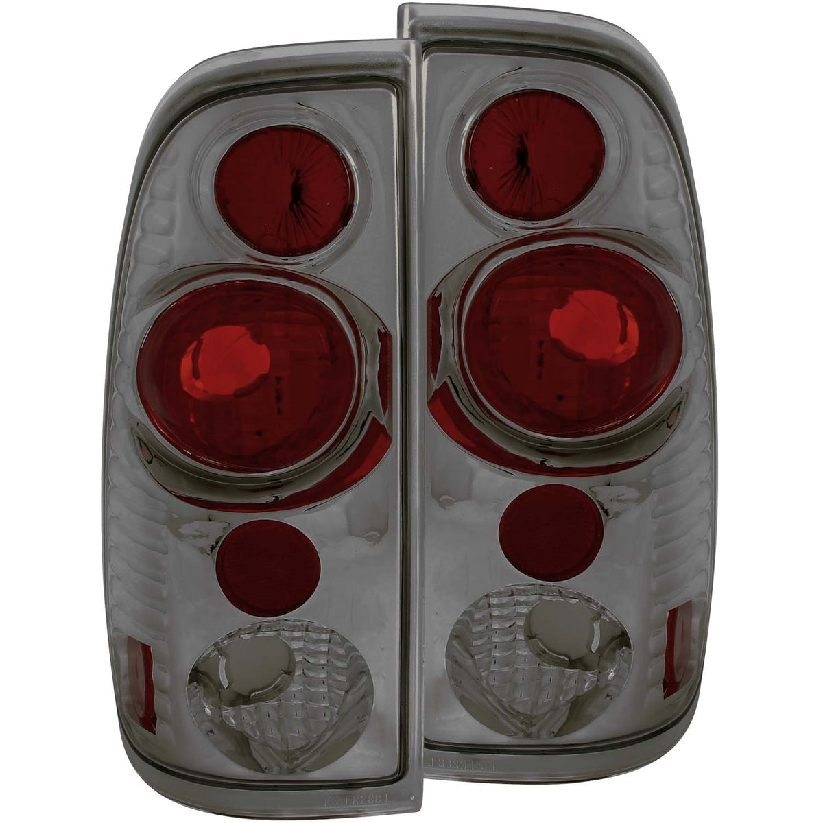 ANZO USA ZUKT_211174 Anzo ZUKT_211174 Tail Light Assembly Smoke Lens G2 Pair for Fits