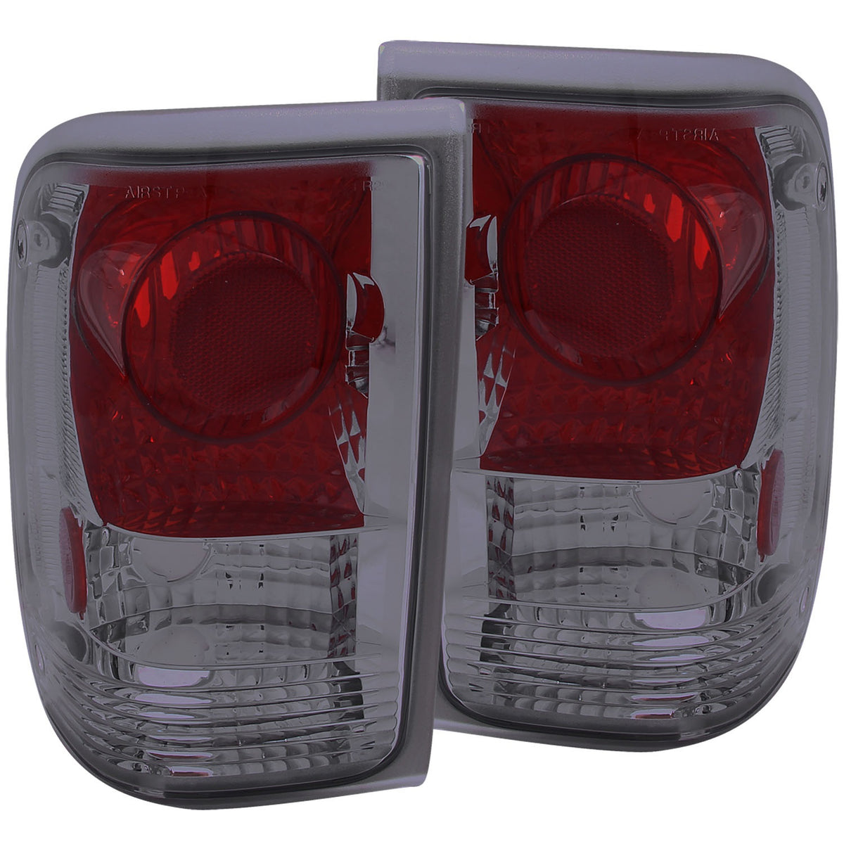 ANZO USA ZUKT_211177 Anzo ZUKT_211177 Tail Light Assembly Smoke Lens Pair for Fits