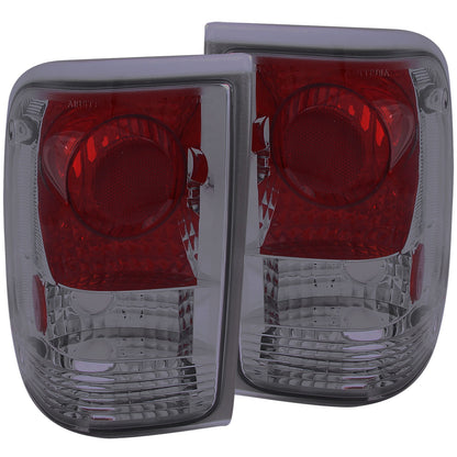 ANZO USA ZUKT_211177 Anzo ZUKT_211177 Tail Light Assembly Smoke Lens Pair for Fits