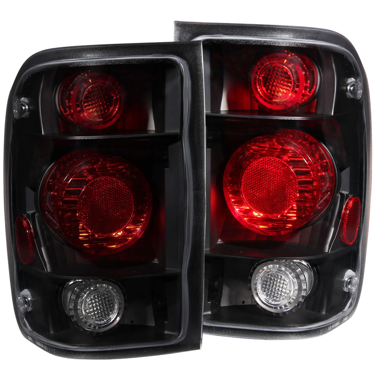 ANZO USA ZUKT_211178 Anzo ZUKT_211178 Tail Light Assembly Dark Smoke Lens G2 Pair