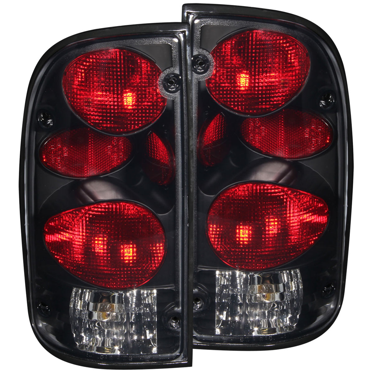 ANZO USA ZUKT_211180 Anzo ZUKT_211180 Tail Light Assembly Dark Smoke Lens G2 Pair
