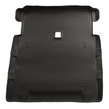Husky Liners | Classic Style Cargo Liner For 2004-2006 Jeep Wrangler Unlimited Husky Liners | 21771 in black rubber design