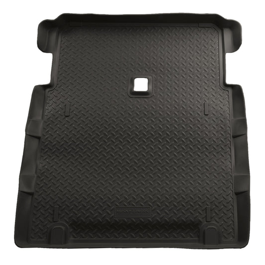 Husky Liners | Classic Style Cargo Liner For 2004-2006 Jeep Wrangler Unlimited Husky Liners | 21771 in black rubber design