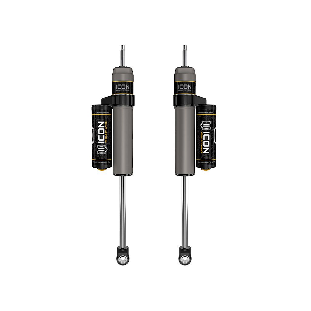 ICON VEHICLE DYNAMICS | 2019-2023 RAM 1500 0-3 Inch Lift Rear V.S. 2.5 Aluminum Series Shock Absorbers Piggyback Reservoir Pair Icon Vehicle Dynamics | 217716P