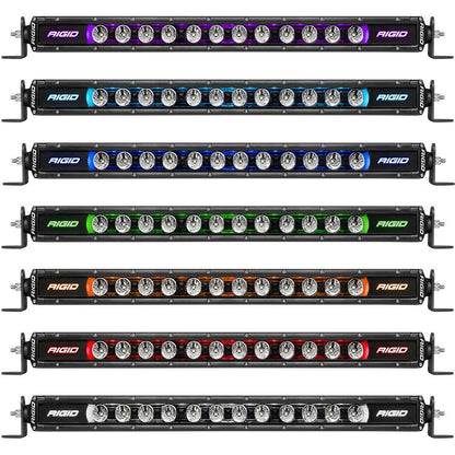 RIGID INDUSTRIES | Radiance Plus SR-Series LED Light 8 Option RGBW Backlight 20 Inch RIGID | 220603