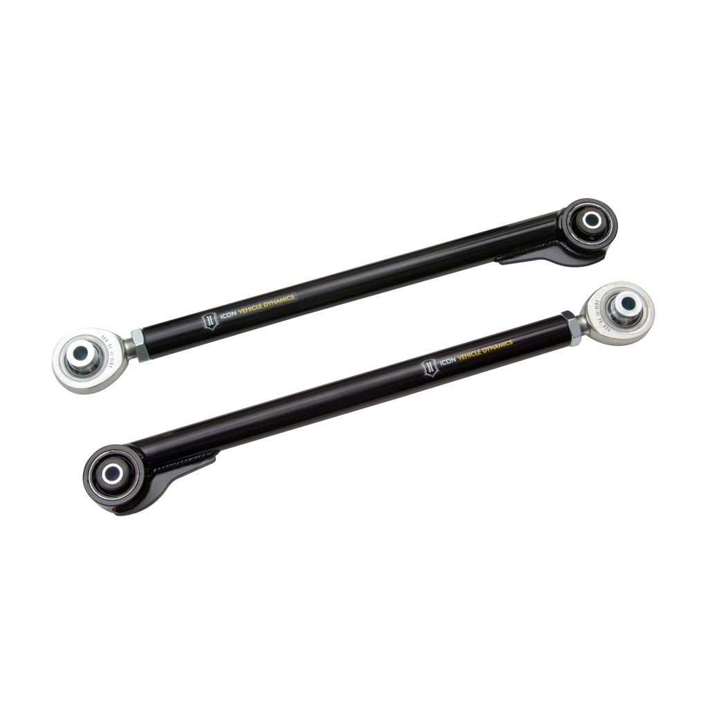 ICON VEHICLE DYNAMICS | 2020-2023 Jeep Gladiator/2019-2023 RAM 1500 Adjustable Tubular Lower Link Kit Rear Icon Vehicle Dynamics | 22063T
