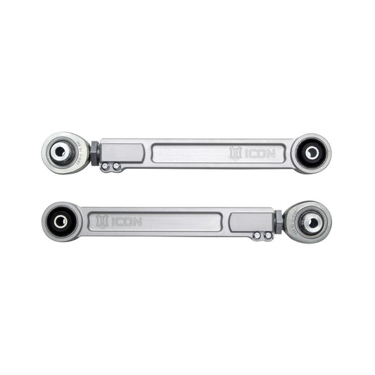 ICON VEHICLE DYNAMICS | 2020-2023 Jeep Gladiator/2019-2023 RAM 1500 Adjustable Billet Upper Link Kit Rear Icon Vehicle Dynamics | 22064