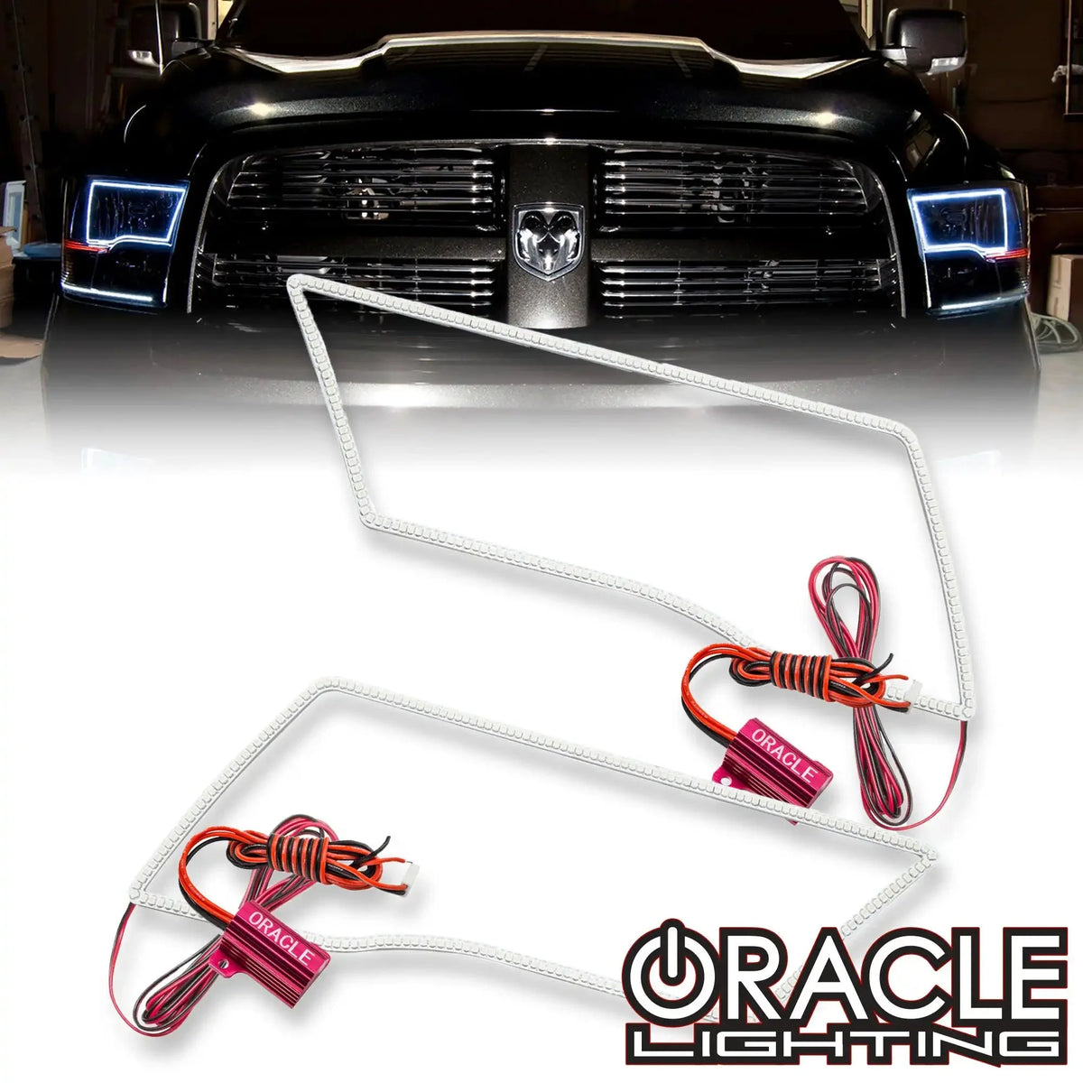 ORACLE Lighting | Headlight Halo Kit | RAM Sport Quad | 2250-335