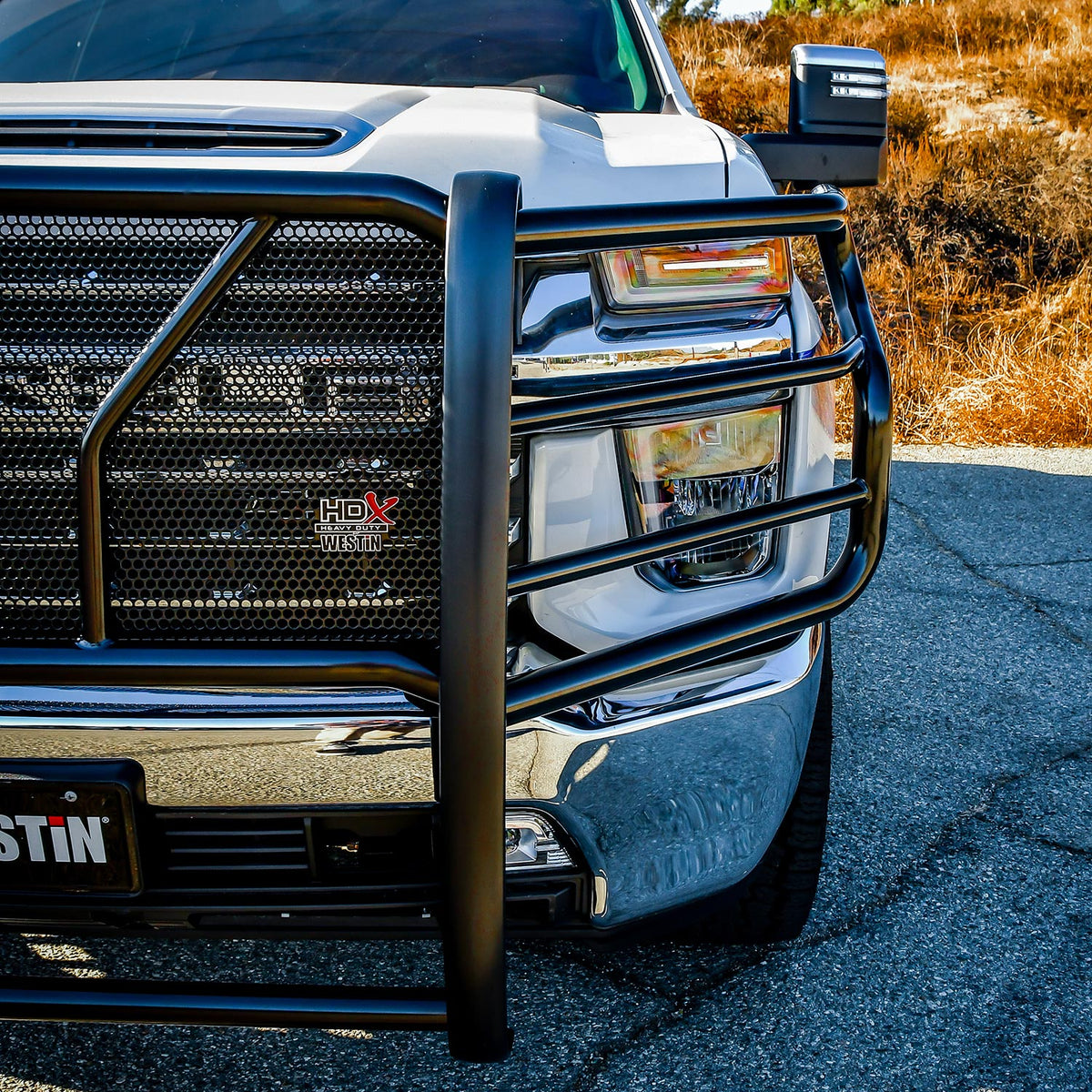 Westin HDX Grille Guard 2020-2024 Chevy Silverado 2500/3500