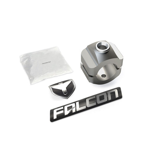 FALCON SHOCKS | 07-Up Jeep Wranlger JL/JK 20-Up Gladiator Steering Stabilizer Tie Rod Clamp Kit 1-1/2 Inch HD Nexus EF Falcon Shocks | 23-03-04-006